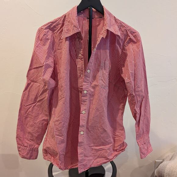 Tops - Women's Red Checkered Shirt